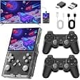 G28 Retro Handheld Game Console - 20,000+ Preloaded Retro Games, 4.3" IPS Screen, 64GB Expandable, Plug and Play Portable Retro Gaming Console with OTG, 2000mAh Battery (Black)