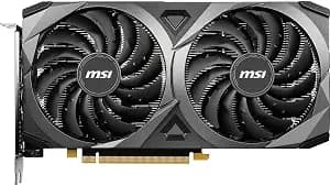 MSI Gaming GeForce RTX 3060 8GB GDRR6 Boost Clock: 1807 MHz 128-Bit HDMI/DP PCIe 4 Torx Twin Fan Ampere OC Graphics Card (RTX 3060 Ventus 2X 8G OC)