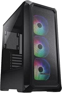 Cougar Archon 2 Mesh RGB Black Elegant ARGB Mid Tower Case with Powerful Mesh Entries