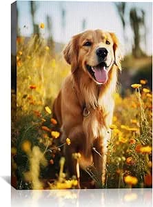 SPECPIX Custom Canvas Prints with Your Photos Customized Canvas Wall Art Personalized Canvas Pictures Gifts for Pet Dog Baby Family Mom Dad Men Women Couple Boyfriend Girlfriend Framed 11x14
