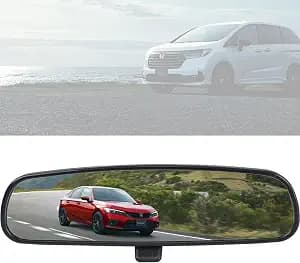 OEM Factory Honda Rear View Mirror Compatible With 1998-2013 Accord, 2006-2011 Civic CSX, 02-08 Pilot, 10-14 Insight, CR-Z & Subaru 04-13 Forester, Impreza, Interior Rearview Day Night Mirror