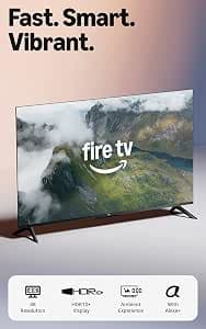 Amazon Fire TV 50" 4-Series (newest model), 4K Ultra HD smart TV with Alexa Remote, HDR10+, fast processor, Dolby Audio, Ambient Experience, free and live TV