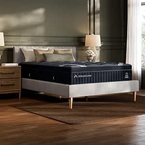 DreamCloud Luxe 14" King Mattress - Luxury Hybrid Gel Memory Foam - 365 Night Trial - Back Pain Relief - Fiberglass Free - Forever Warranty - Mattress in a Box - CertiPUR-US Certified