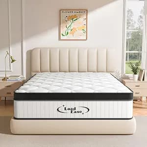 King Size Mattress,12 Inch King Mattress in a Box for Back Pain Relief, Upgrade Memory Foam and Pocket Coils Spring, Medium Firm, Excellent Motion Isolation, Edge Support, 80x76x12