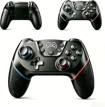 Diswoe Upgraded Wireless Controller for Switch 2/Lite/OLED Pro Controller Switch with Hall Effect, S-witch Remote Joystick Gamepad Supports Wake up,Gyro Axis,Turbo,Dual Vibration and Screenshot