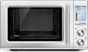 Breville the Smooth Wave Microwave, BMO850BSS, Brushed Stainless Steel