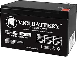 Vici Battery 12V 9Ah SLA Battery Replacement for Vexilar FL-8SE Genz Pack Brand Product