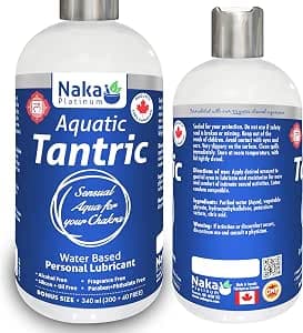 340ml (11.5oz) Sexual Lubricant, Water Based, Alcohol Free, Oil Free, Fragrance Free