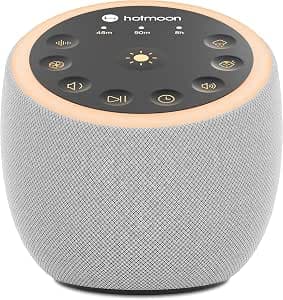 Hotmoon White Noise Machine, Sleep Aid Babies Adults with 40 Sounds, White Noise Sound Machine, USB with 8 Colours, Night Light, Timer