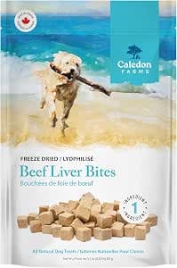 Caledon Farms Beef Liver Bites Freeze Dried 150 Grams