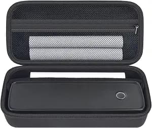 ANKHOH Portable Printer Case for Aixiqee A80/ for TATTMU/for PEDOOLO/for Phomemo M08F Bluetooth Wireless Printer, Thermal Paper, Charger and Cables Carrying Travel Storage Organizer(Box Only)