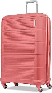 American Tourister Stratum 2.0 Expandable Hardside Luggage with Spinner Wheels, 28" SPINNER, Soft Coral