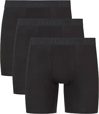mens Originals Supersoft Boxer Briefs & Trunks, Supersoft Bamboo from Viscose Underwear, 3-pack