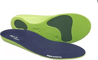 PRO 11 WELLBEING Plantar Series Orthotic Insoles Fallen Arches, Plantar Fasciitis, with Arch Support