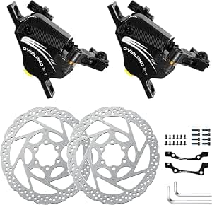 XT-7 Cable Operated Extra Powerful Hybrid Hydraulic Disc Brake Calipers for MTB Mountain Bike