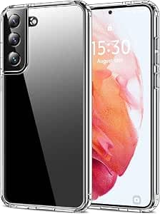 HOOMIL Case for Samsung Galaxy S21 5G 6.2-Inch, Non-Yellowing, Drop Protection, Anti-Scratch Transparent Hard Back Phone Cover - Crystal Clear