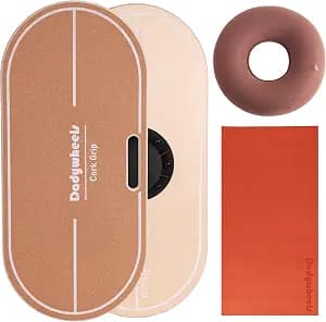 Standing Desk Balance Board - Lightweight & Portable 28"x13" Wobble Board for Active Standing, Improving Balance & Core Strength at Office or Home
