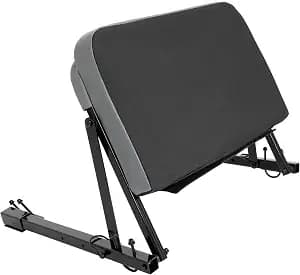 KUAFU ATV Backrest Adjustable Seat Back Cushion for ATV Universal Foldable Seat Backrest Thick Cushion