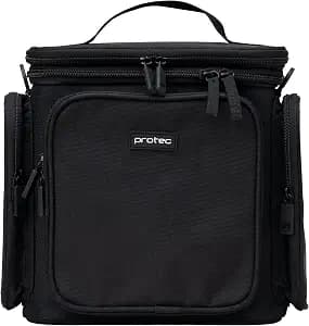 Protec French Horn Double Mute Bag, Modular Wall & Mute Holder, Model M409