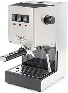 Gaggia RI9380/46 E24 Espresso Machine, Brushed Stainless Steel