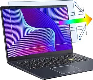 2 Pack 15.6 inch (1920x1080P) Laptop Blue Light Screen Protector, Eye Protection Anti-Scratch and Anti-Glare Screens for Laptops 15.6’’ with 16:9 Aspect Ratio