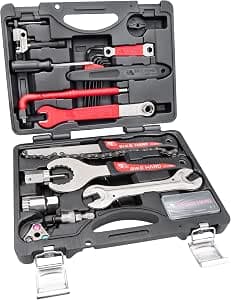 Universal 25-piece Bicycle Tool Set for Tyre, Chain, Shimano Component Repair