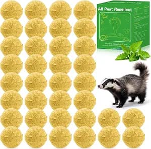 36 Pack Skunk Repellent Outdoor - Raccoon Repellent Outdoor, Keep Skunk Away for Yard, Safe for Pets & Children