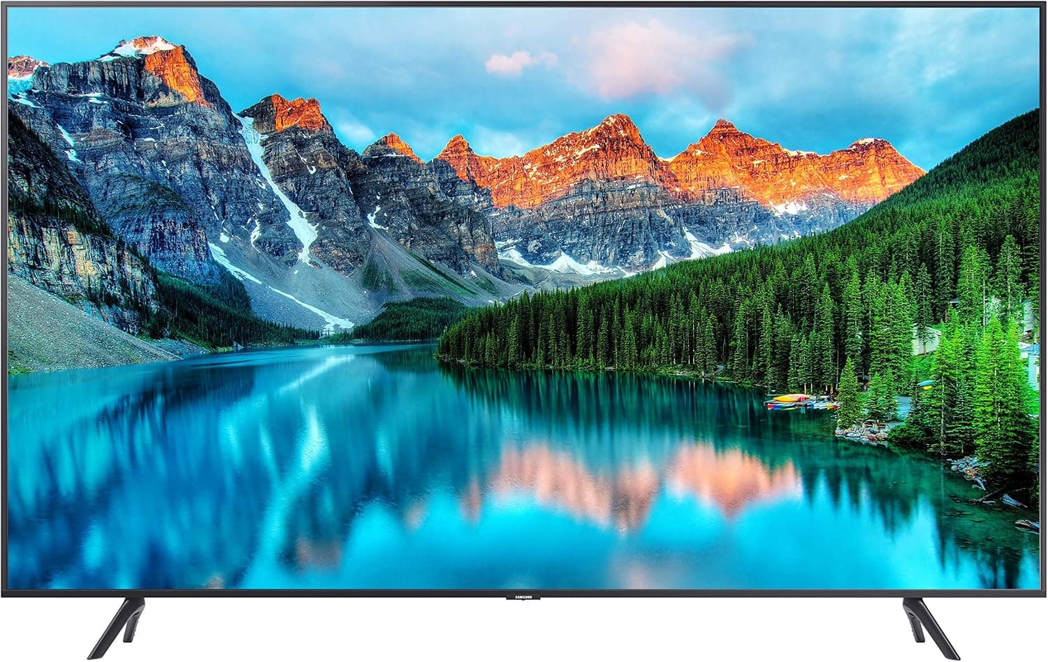 SAMSUNG 75-Inch BE75T-H Pro TV | Commercial | Easy Digital Signage Software | 4K | HDMI | USB | TV Tuner | Speakers | 250 nits, Black
