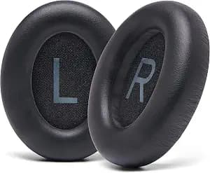 WC Wicked Cushions Upgraded Replacement Ear Pads for Bose 700 Noise Cancelling Headphones (NC700) - Softer PU Leather, Luxurious Memory Foam, Added Thickness, Extra Durable Ear Cushions | (Black)
