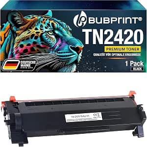 Bubprint TN 2420 Toner Compatible as Replacement for Brother TN2420 TN-2420 for Brother MFC-L2710DW Toner HL-L2350DW DCP-L2530DW MFC-L2710DN MFC-L2750DW HL-L2310D HL-L2375DW DCP-L2510D HL-L2310D