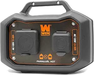 Wen GNA36i 30-Amp 3600-Watt Parallel Connection Kit for Inverter Generators, Black